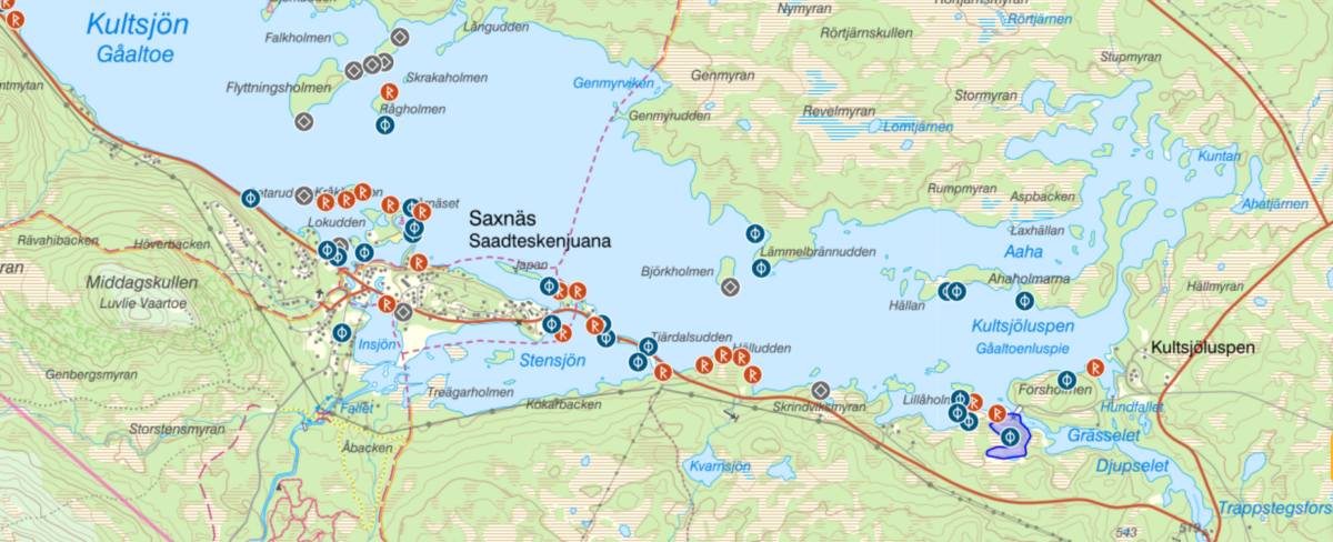 Vad att göra i Saxnäs - Ävenflykter