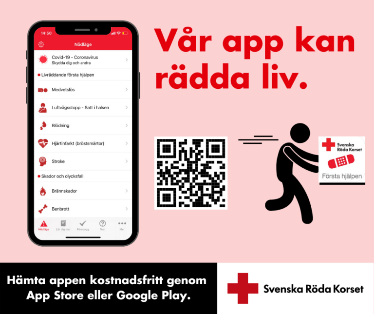 Ta en gratis kurs i första hjälpen med Röda Korset - Ävenflykter