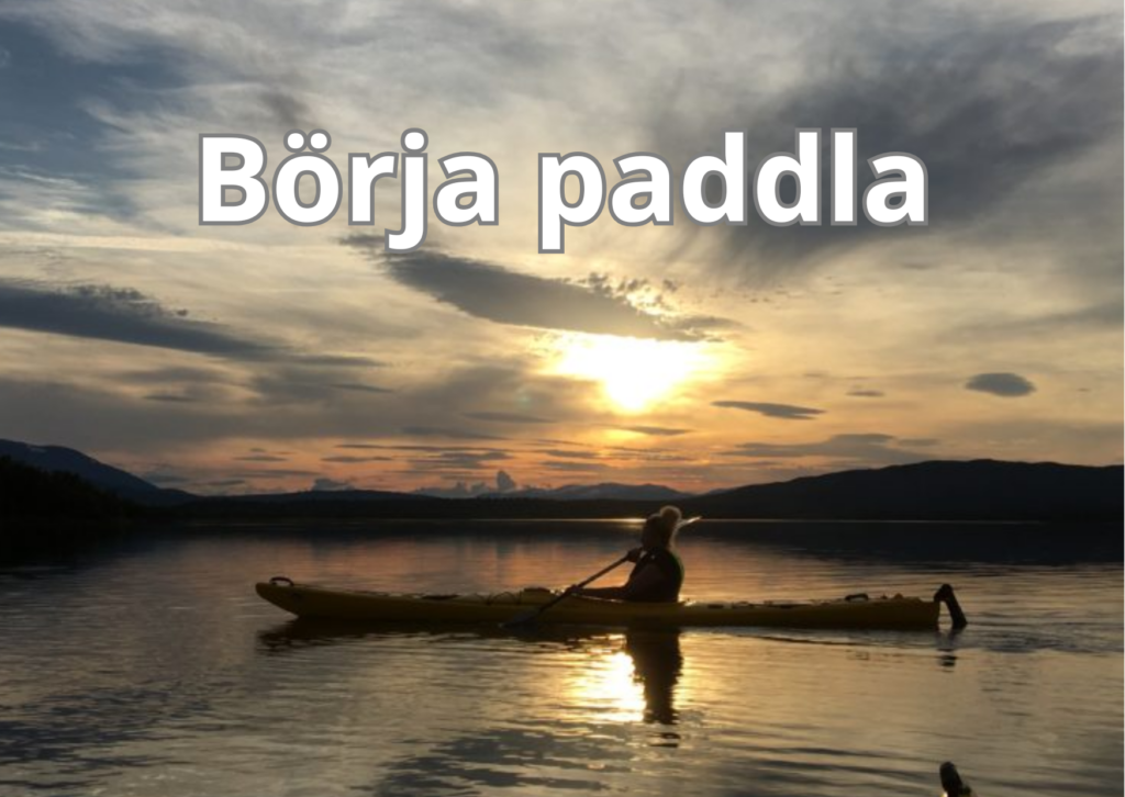 börja paddla havskajak
