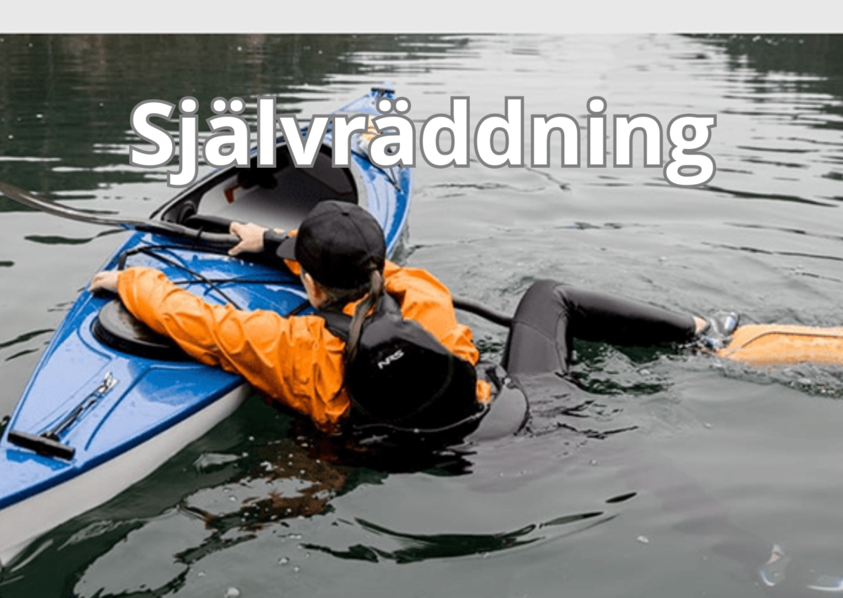 självräddning i havskajak
