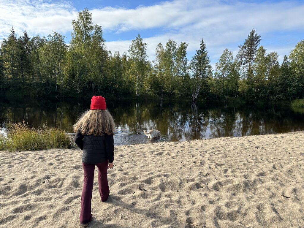 lögdeälvsleden strand