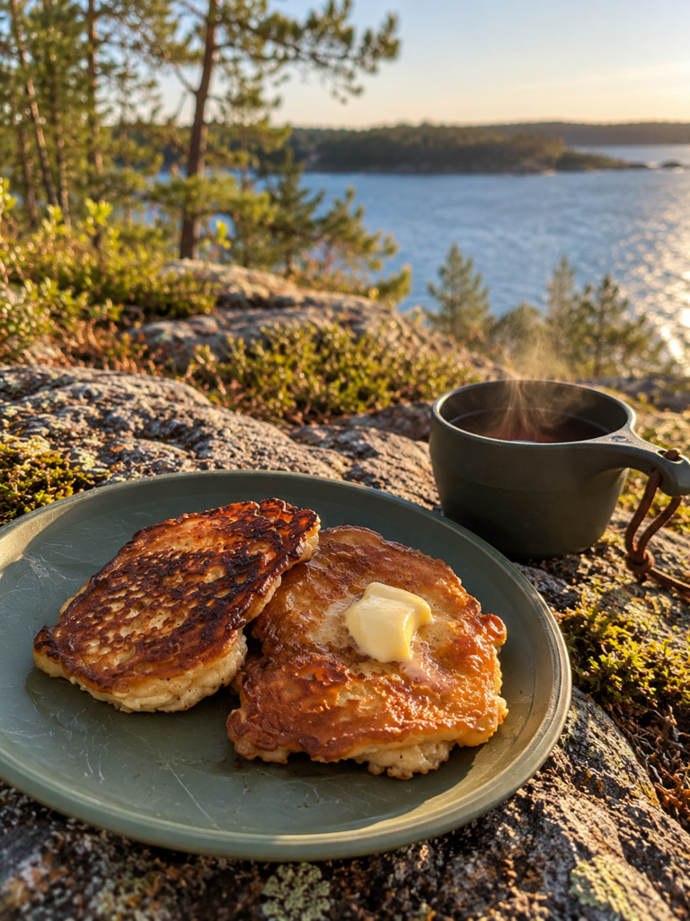 fika friluftsmat stormkök natur