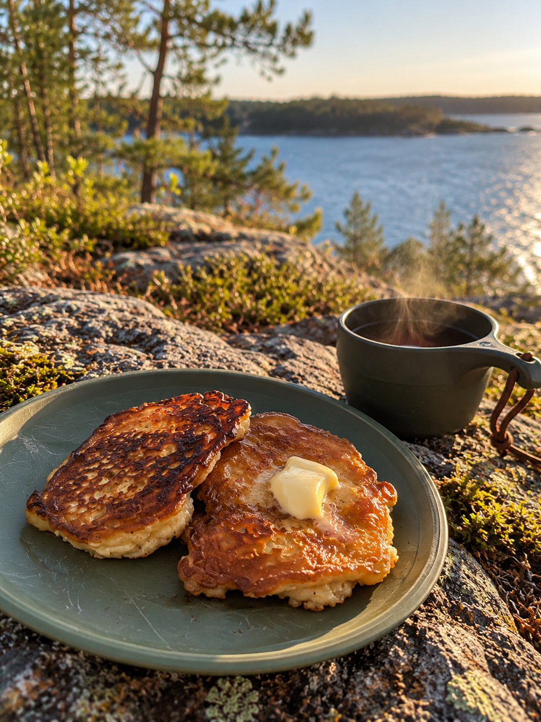 fika friluftsmat stormkök natur